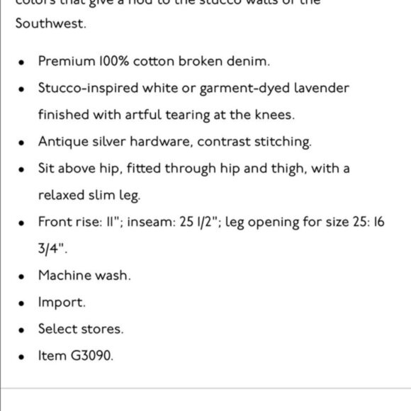 Madewell x where I was from slim crop jean blush - Picture 6 of 16